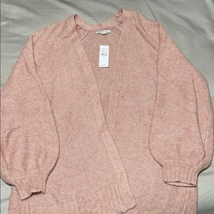 New with tags oversized pink cardigan